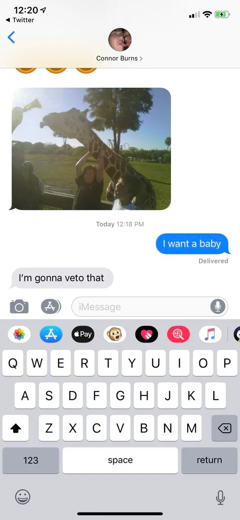 50 Of The Best Responses To The “Text Your Boyfriend 'I Want A Baby'” Challenge