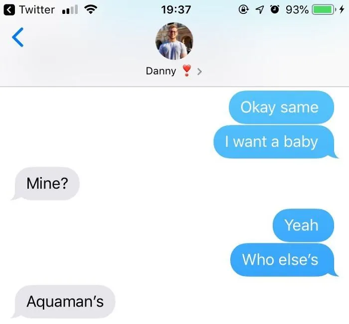 50 Of The Best Responses To The “Text Your Boyfriend 'I Want A Baby'” Challenge
