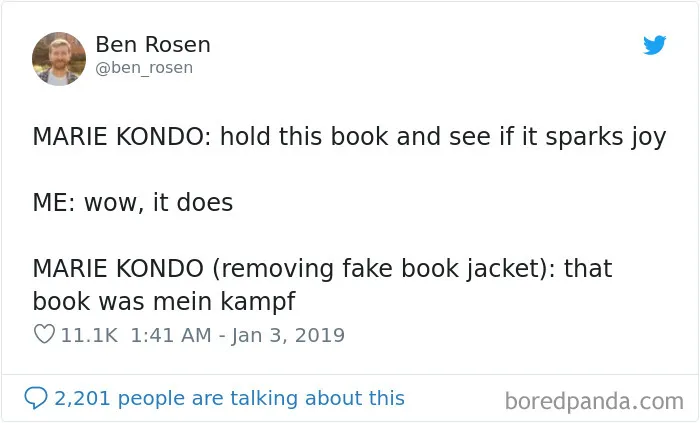 50 Hilarious Reactions To Marie Kondo That Will Bring You Joy