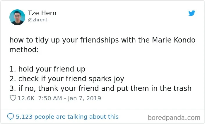 50 Hilarious Reactions To Marie Kondo That Will Bring You Joy
