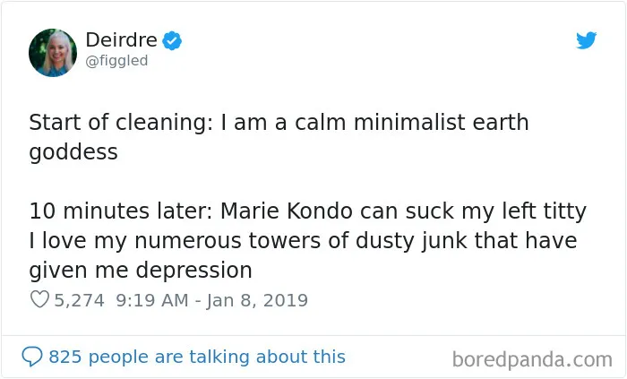 50 Hilarious Reactions To Marie Kondo That Will Bring You Joy