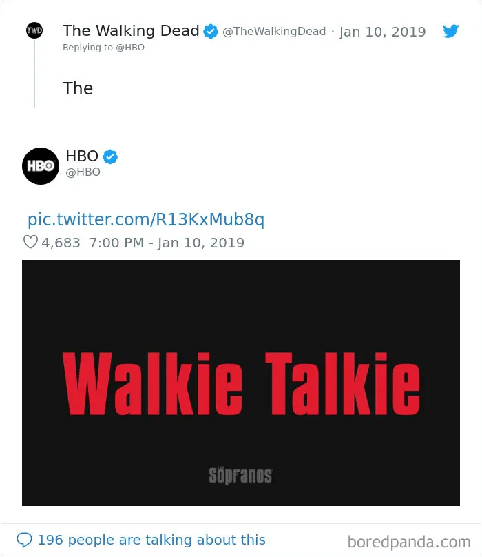 HBO Gives Famous Brands And People 'Soprano' Nicknames On Twitter And They Are On Point