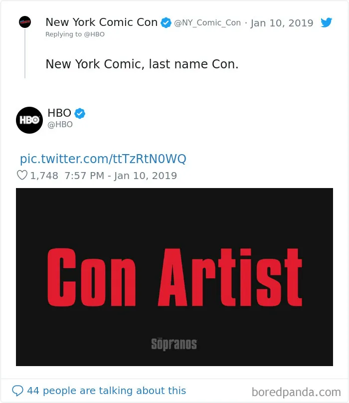 HBO Gives Famous Brands And People 'Soprano' Nicknames On Twitter And They Are On Point
