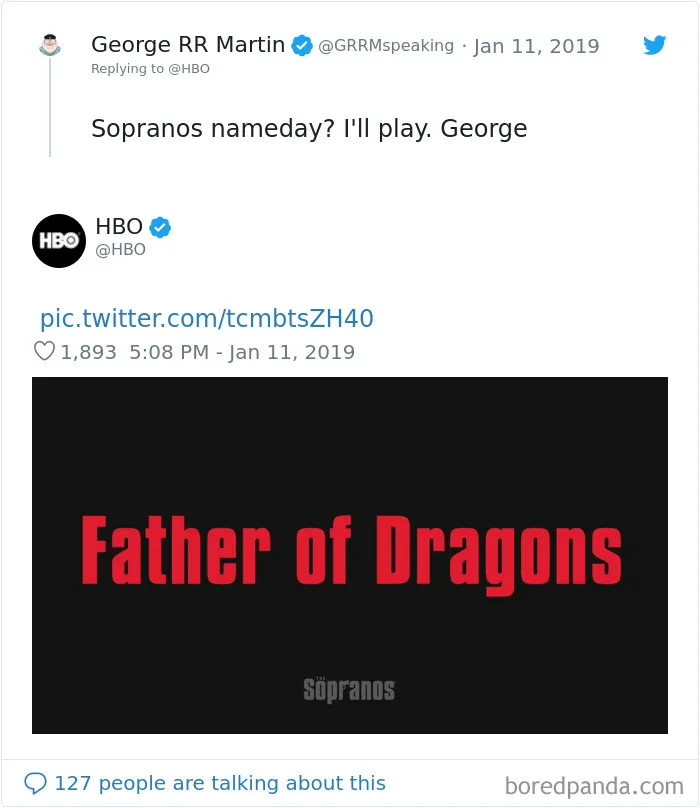 HBO Gives Famous Brands And People 'Soprano' Nicknames On Twitter And They Are On Point