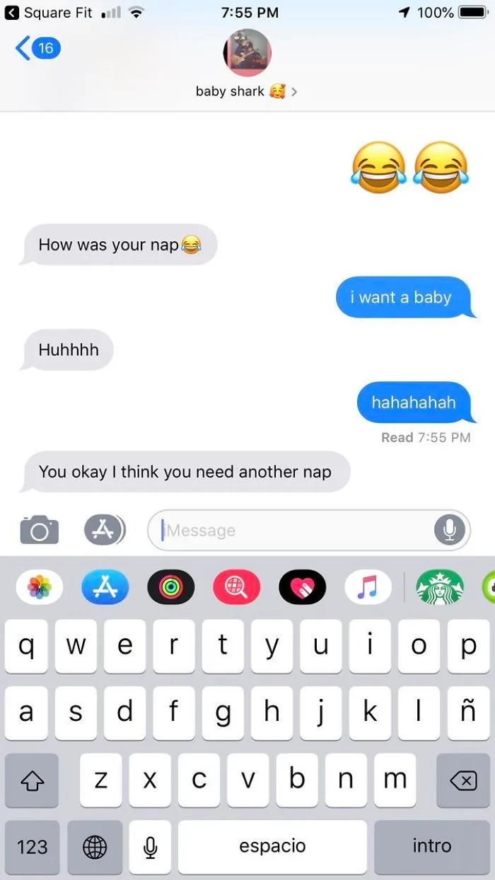 50 Of The Best Responses To The “Text Your Boyfriend 'I Want A Baby'” Challenge