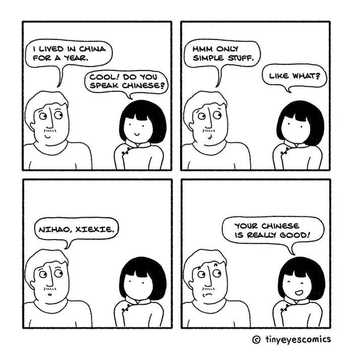 40 Comics That I Made To Show The Differences And Similarities Between Chinese And Western Cultures