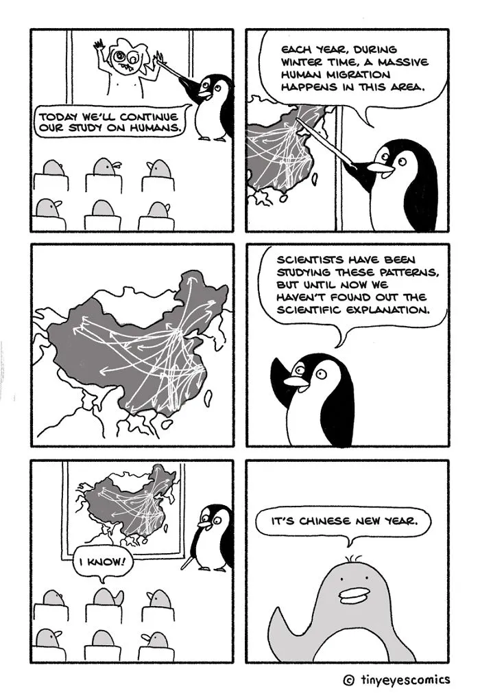 40 Comics That I Made To Show The Differences And Similarities Between Chinese And Western Cultures