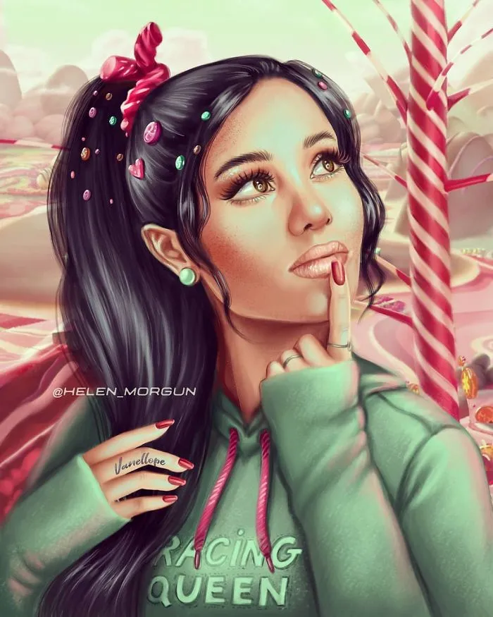 Ariana Grande como  Vanellope