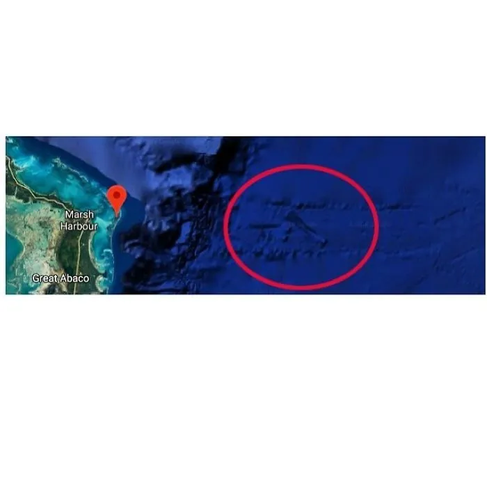 Strange Column Under Water