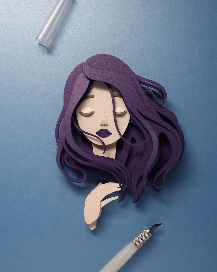 Artist Shows Off His Incredible Paper Work Skills By Recreating Famous Pop Culture Characters