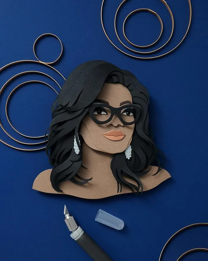 Artist Shows Off His Incredible Paper Work Skills By Recreating Famous Pop Culture Characters