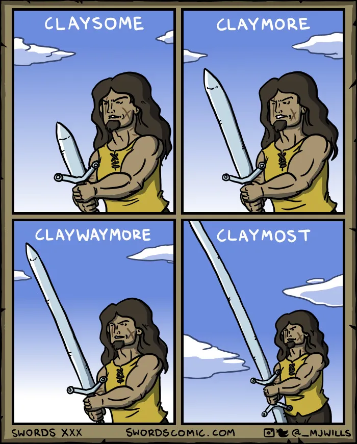 A Couple Of Comics About Swords