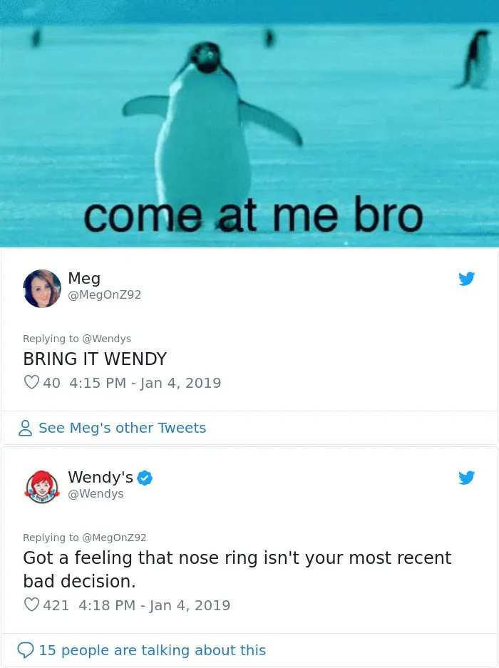 35 Times People And Companies Regretted Asking Wendy's To Roast Them (New Tweets)
