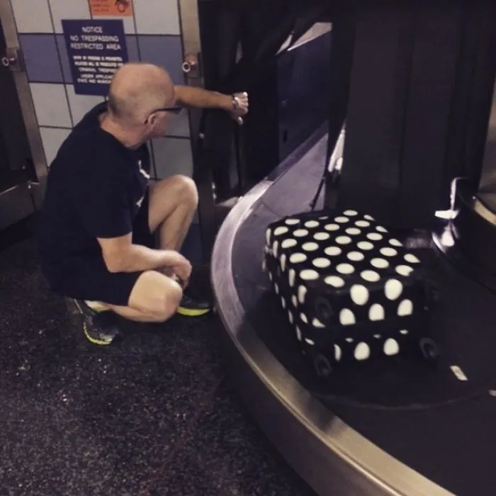 Must. Be. First. To. Get. Bag
