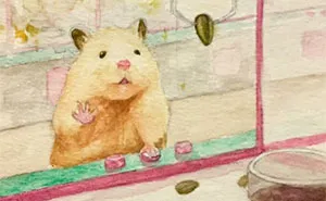 Japanese Artist Depicts The Typical Life Of His Pet Hamster, And The Result Is Adorable