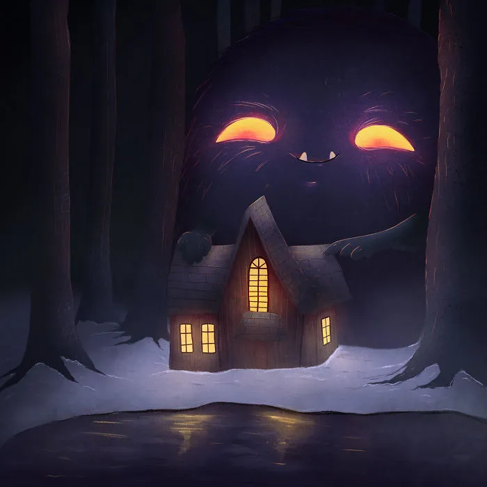 I Painted 30 Illustrations To Show That Not All Monsters Are Scary