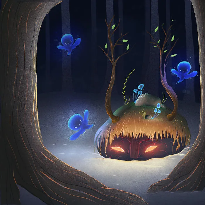 I Painted 30 Illustrations To Show That Not All Monsters Are Scary