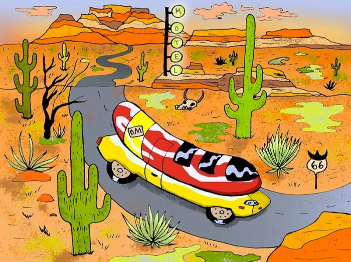 Driving Around The U.s. Inside The Oscar Mayer Wienermobile