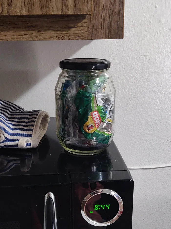 1 Month Of Trash And Still Trying To Reduce