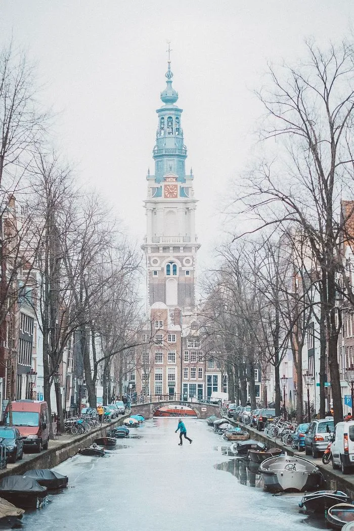 Amsterdam Under The Snow