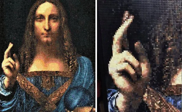 44 Incredible Mosaics Made Using Thousands Of LEGO Pieces By Joseph Kraham