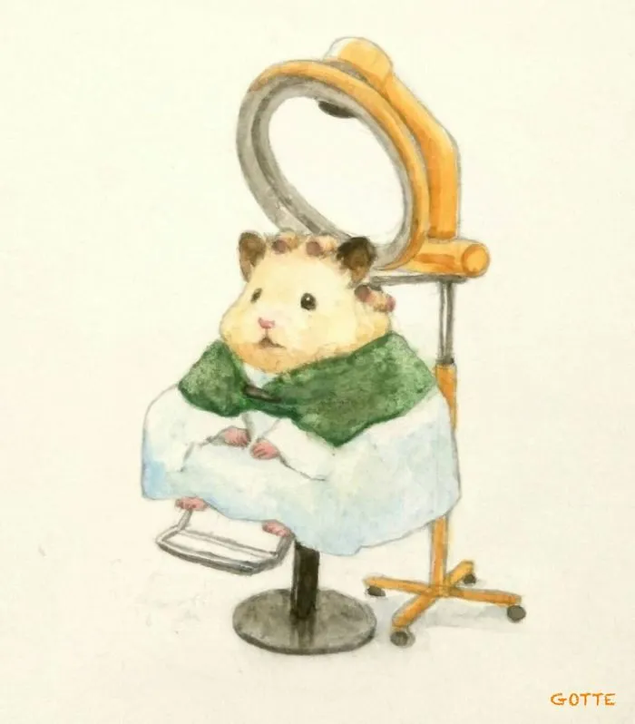 Japanese Artist Depicts The Typical Life Of His Pet Hamster, And The Result Is Adorable