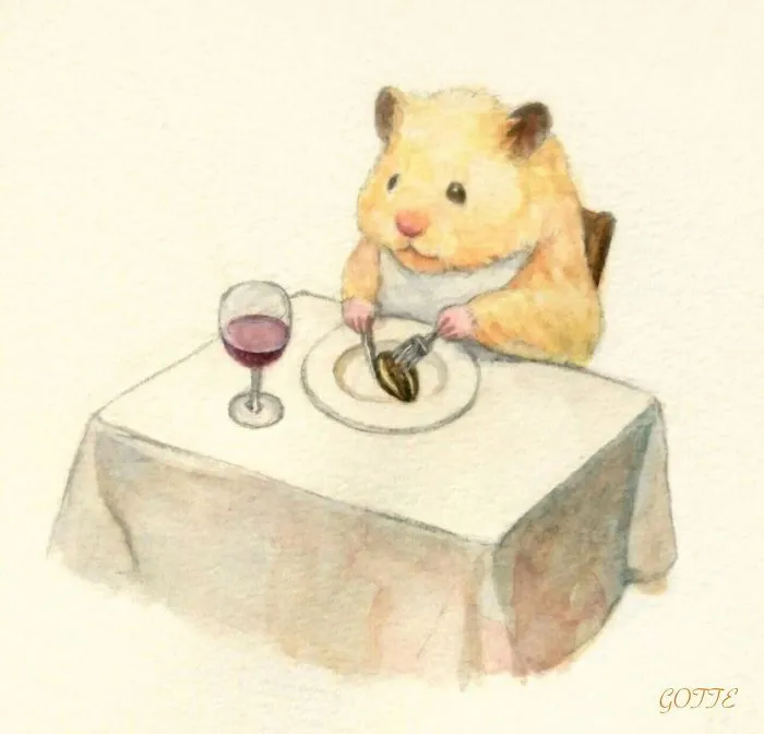 Japanese Artist Depicts The Typical Life Of His Pet Hamster, And The Result Is Adorable