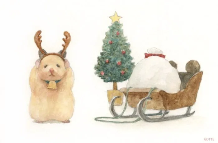 Japanese Artist Depicts The Typical Life Of His Pet Hamster, And The Result Is Adorable