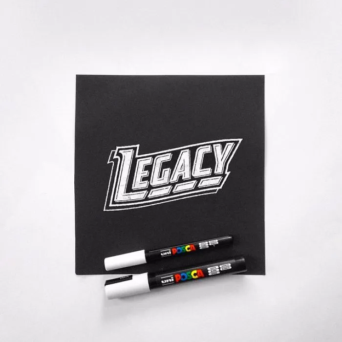 Artist Uses Lettering Technique To Recreate Modern Logos With Stunning 3D Effects
