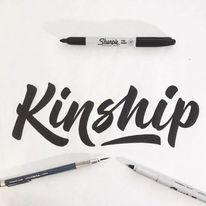 Artist Uses Lettering Technique To Recreate Modern Logos With Stunning 3D Effects