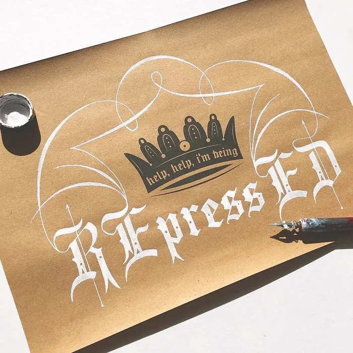 Artist Uses Lettering Technique To Recreate Modern Logos With Stunning 3D Effects