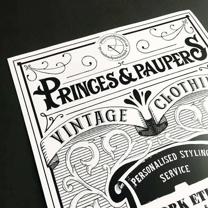 Artist Uses Lettering Technique To Recreate Modern Logos With Stunning 3D Effects