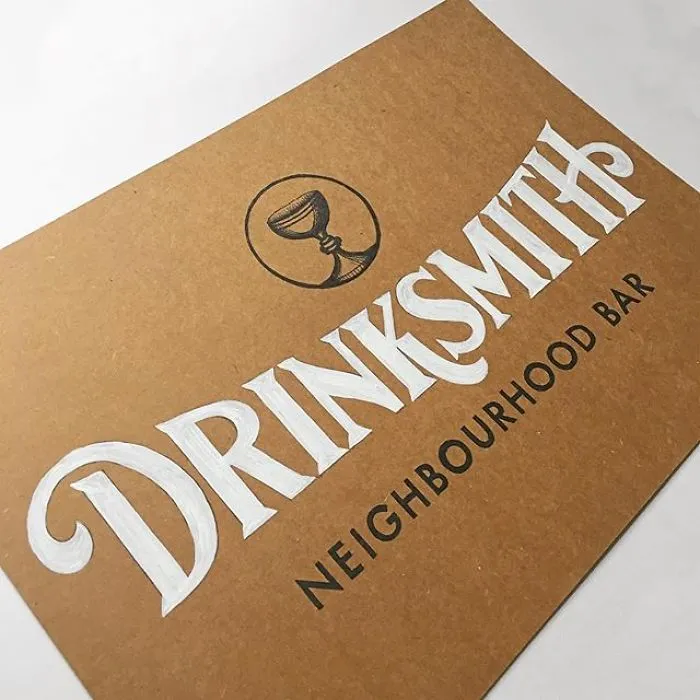 Artist Uses Lettering Technique To Recreate Modern Logos With Stunning 3D Effects