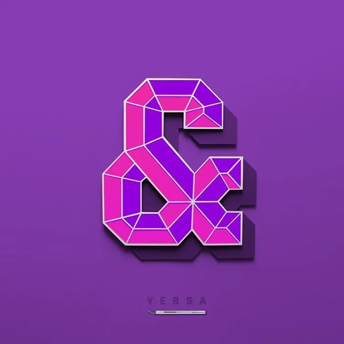Artist Uses Lettering Technique To Recreate Modern Logos With Stunning 3D Effects