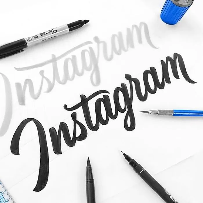 Artist Uses Lettering Technique To Recreate Modern Logos With Stunning 3D Effects