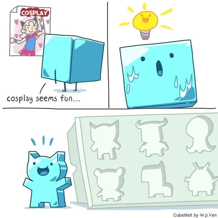 Cosplay Ice Cube Style