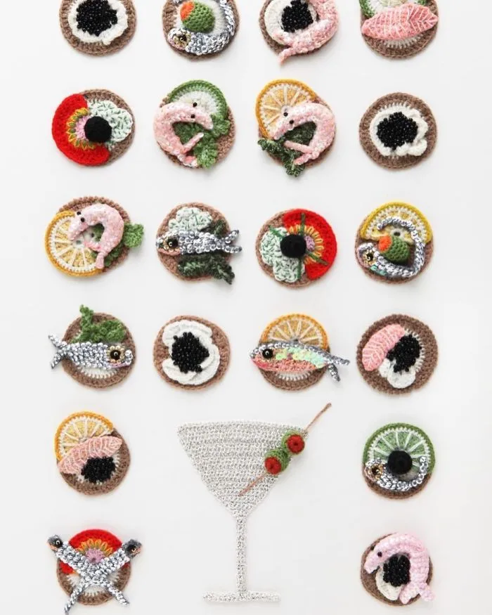 Christmas Party Canapés.