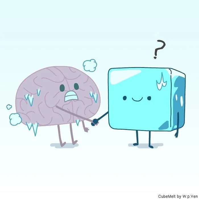 My 36 Comics About An Ice Cube Which I Created At The Lowest Point Of My Creative Career