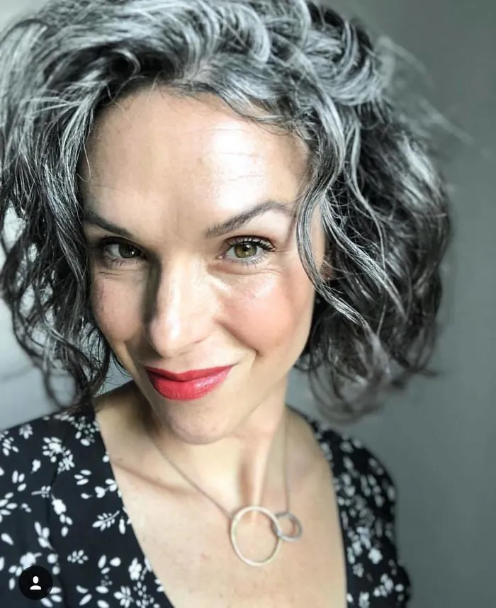 Short Gray Hair