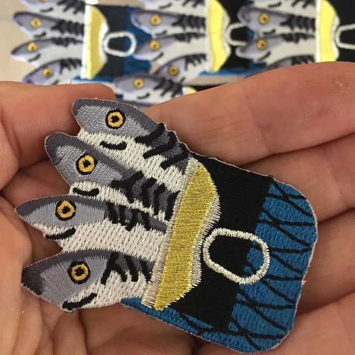 The Cutest Iron On Patches Have Just Landed In My Studio. Who Wants To Buy One? #katejenkinsstudio #britishartist #availabletobuyfromtomorrow#£11.00for2includingpostageintheukonlyforallothercountriespleasemessageme#ishipworldwide🌎🌍🌏
