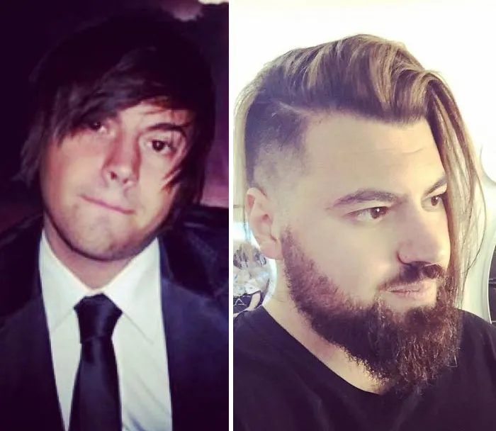 La gente comparte sus fotos para el #10YearChallenge y algunos son irreconocibles