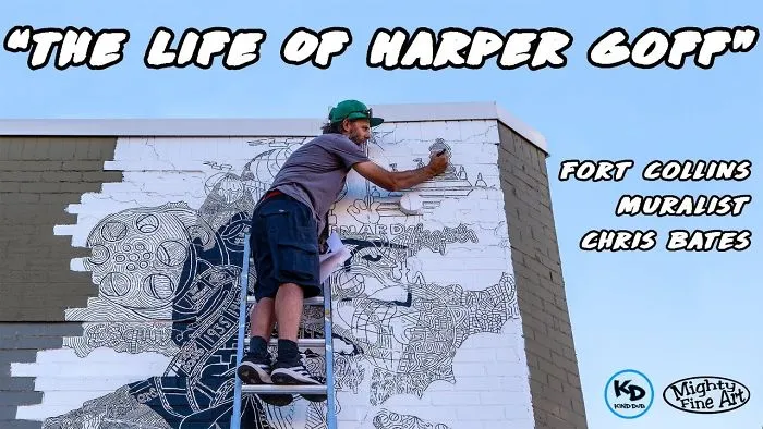Mind Blowing  Mural Of Disney Legend