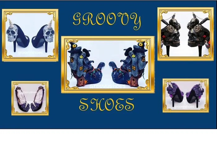 Each Shoe Has Taken Around 8 Hours To Sculpt By Hand!!