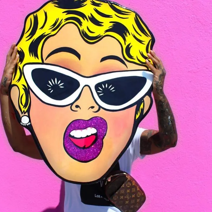 Famous Celebrity Pop Art 
cardi B. Coming Soon