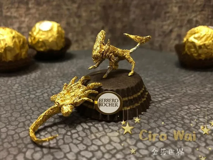 Chinese Artist Creates Tiny Sculptures Using Ferrero Rocher Packaging (28 Pics)