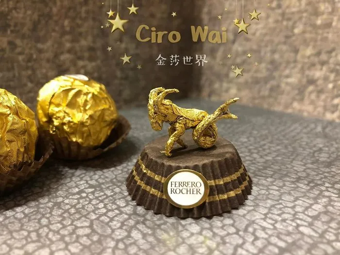 Chinese Artist Creates Tiny Sculptures Using Ferrero Rocher Packaging (28 Pics)