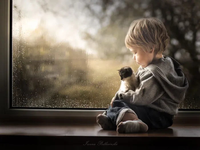 My Cats Are Afraid Of Kids Except For My Son So I Decided To Capture Their Bond (20 Pics)