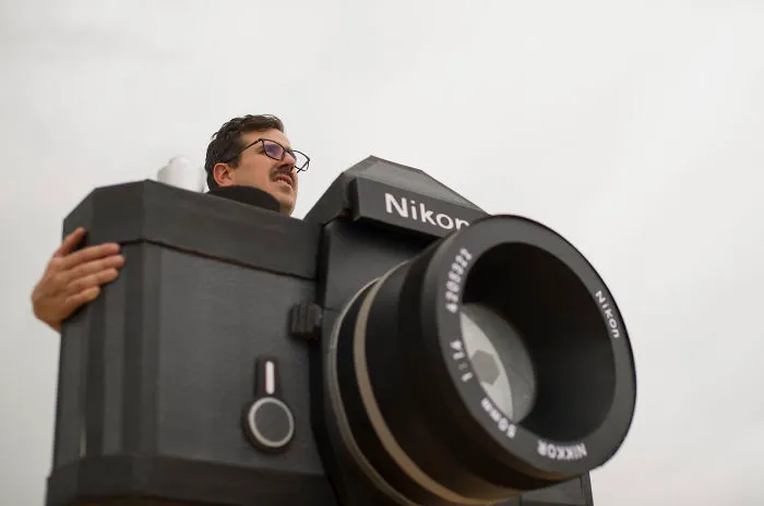 Man Builds Giant Camera. No One Cares.