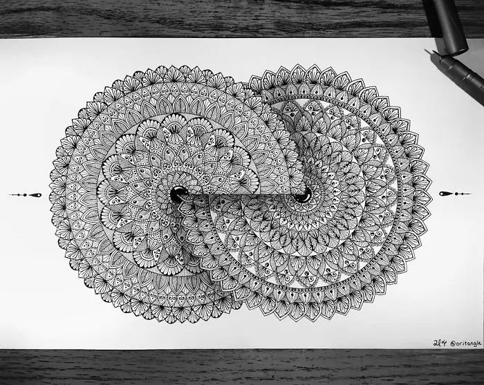 15-Year-Old Korean-American Artist Draws Unique Mandalas And A Lot More