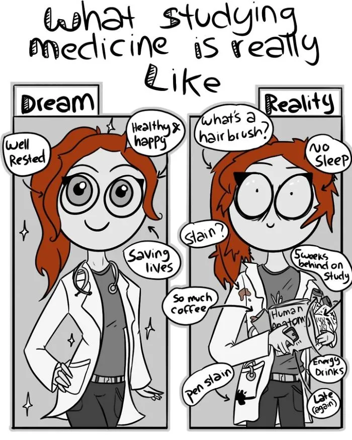 26 Comics By A Medical Student Who Never Had The Guts To Become A Comic Artist, But Finally Dared To